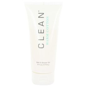 Clean Warm Cotton by Clean Shower Gel 6 oz