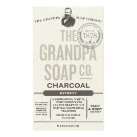Grandpa Soap Soap - Charcoal - 4.25 oz