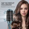 One-Step Hair Dryer Brush;  Blow Dryer Brush Oval Shape Hot Air Brush with Negative Ion;  Ceramic Coating Women Hair Dryer Volumizer Styler
