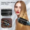 One-Step Hair Dryer Brush;  Blow Dryer Brush Oval Shape Hot Air Brush with Negative Ion;  Ceramic Coating Women Hair Dryer Volumizer Styler