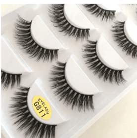Five Pairs Of 3D False Eyelashes G800 Thick  Mink False Eyelashes (Option: G8011)