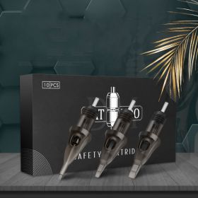 DM Tattoo Needle Disposable Full Set Of 10 Sticks (Option: Black-1207RM)