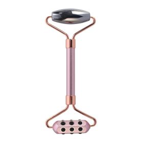 Zinc Alloy Power Stone Roller Massager THz (Option: Pink-3 Style)