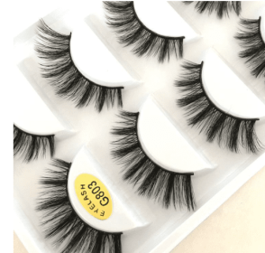 Five Pairs Of 3D False Eyelashes G800 Thick  Mink False Eyelashes (Option: G803)